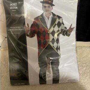 Colorful Harlequin Jacket Costume